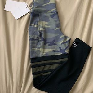 Bombshell sportswear pocket thigh highs camouflage